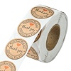 Kraft Paper Thank You Sticker Rolls STIC-YW0001-04-2