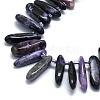 Natural Charoite Beads Strands G-G106-J05-01-3
