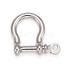 Alloy D-Ring Anchor Shackle Clasps X-PALLOY-L169-08-1