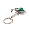 Spider Gemstone Pendant Keychain KEYC-C015-01-5