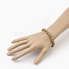 Natural Dyed Sandalwood Beads Stretch Bracelets BJEW-JB03843-02-4
