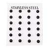 304 Stainless Steel Spray Painted Stud Earrings EJEW-H353-07-G-1