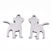 Non-Tarnish 201 Stainless Steel Pendants X-STAS-S081-050-2