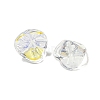 Electroplated Glass Beads GLAA-G119-01J-2