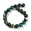 Natural Striped Agate/Banded Agate Beads Strands G-Z060-A01-C22-3