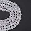 Synthetic Crackle Quartz Beads Strands GLAA-S134-6mm-05-2
