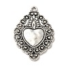 Tibetan Style Alloy Pendants X-PALLOY-M217-01I-AS-1