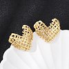304 Stainless Steel Stud Earrings EJEW-G423-23G-1