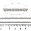 Iron Rhinestone Glass Cup Chain CH-U001-01S-3