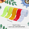5 Rolls 5 Colors PET & PVC AUMO-mate Car Reflective Strip Sticker AJEW-SP0002-18-2