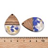 Resin and Walnut Pendants FIND-R051-15B-3
