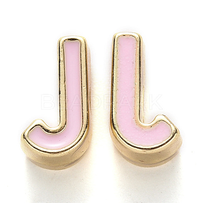 Rack Plating Alloy Enamel Beads LS-X-ENAM-S122-033J-NR-1