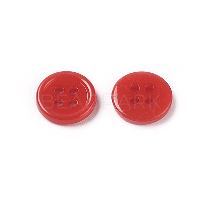 Acrylic Sewing Buttons BUTT-E076-A-M-1