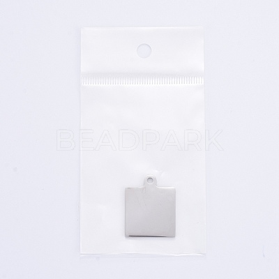 Tarnish Resistant 304 Stainless Steel Pendants STAS-I140-23A-S-1