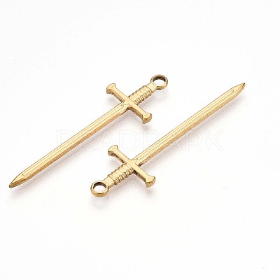 Ion Plating(IP) 304 Stainless Steel Pendants X-STAS-N098-135LG-1