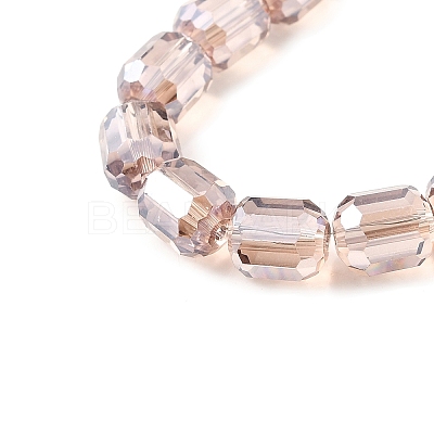 Electroplate Glass Beads Strands GLAA-G112-07K-1
