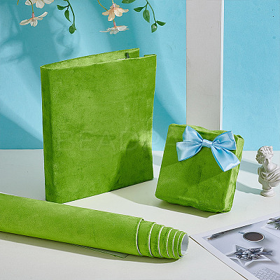 Self-adhesive Suede Fabric DIY-WH0899-52A-1