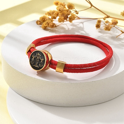 Constellation Nylon Cords Multi-strand Bracelets BJEW-U016-01B-09-1