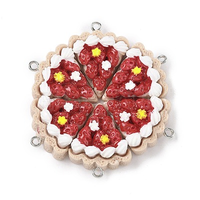 Opaque Resin Pendants FIND-Z092-01P-01-1