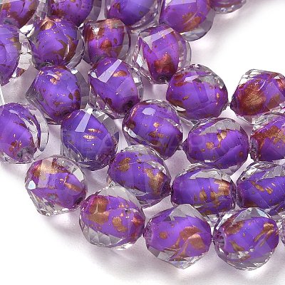 Resin & Glass Beads Strands GG-CBA48D8-01I-1