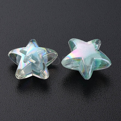 Transparent Acrylic Beads TACR-S152-11B-1