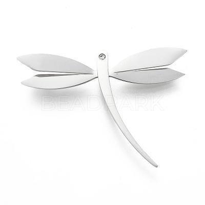 304 Stainless Steel Big Pendants STAS-D442-17C-1