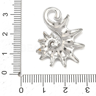 Two Tone 304 Stainless Steel Pendants STAS-K322-18E-GP-1