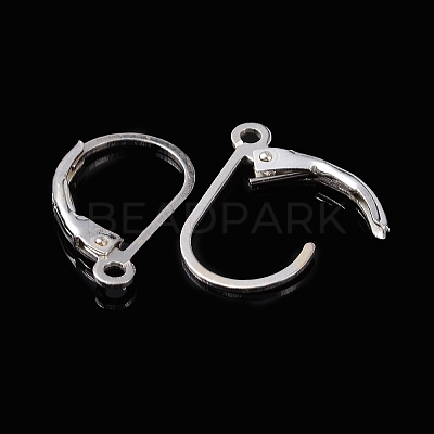 925 Sterling Silver Leverback Earrings LS-STER-S002-56-1