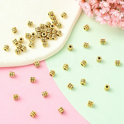 Tibetan Style Alloy Bead Spacers PALLOY-YW0001-75-1