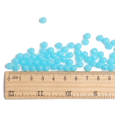 Fluorescent Acrylic Beads MACR-R517-6mm-05-1