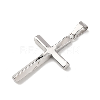 304 Stainless Steel Pendants STAS-P421-08P-1