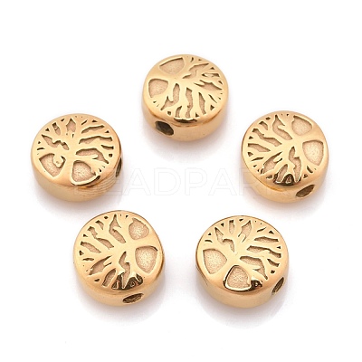 Ion Plating(IP) 304 Stainless Steel Beads STAS-L243-048G-1