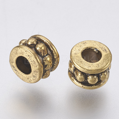 Tibetan Style Alloy Beads X-GLF0031Y-1