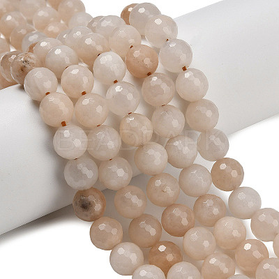 Natural Pink Aventurine Beads Strands G-C280-B05-10mm-1