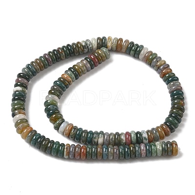 Natural Indian Agate Beads Strands G-G329-A05-3x8mm-1