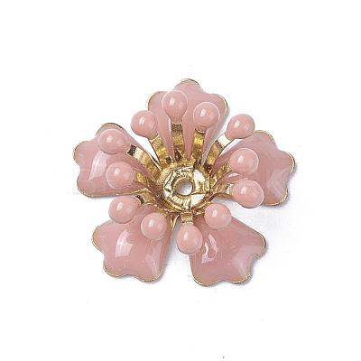Brass Bead Caps KK-E767-01-1