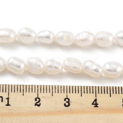 Natural Cultured Freshwater Pearl Beads Strands PEAR-P062-32D-1