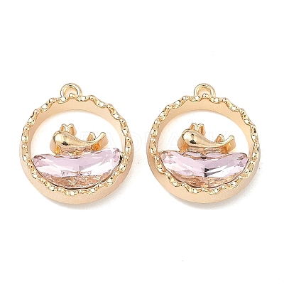 Alloy Glass Pendants FIND-B061-05G-A-1