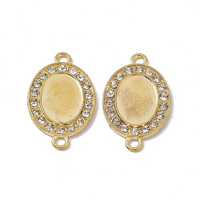 Alloy Cabochon Connector Settings FIND-A024-16G-1