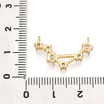 Brass Micro Pave Cubic Zirconia Pendants KK-N261-120C-G-1