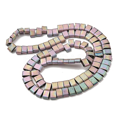 Electroplated Non-magnetic Synthetic Hematite Beads Strands G-C106-B01-04B-1