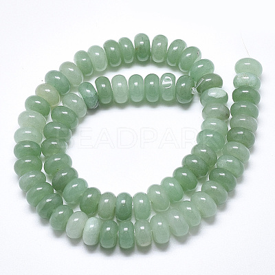 Natural Green Aventurine Beads Strands G-T122-02G-1
