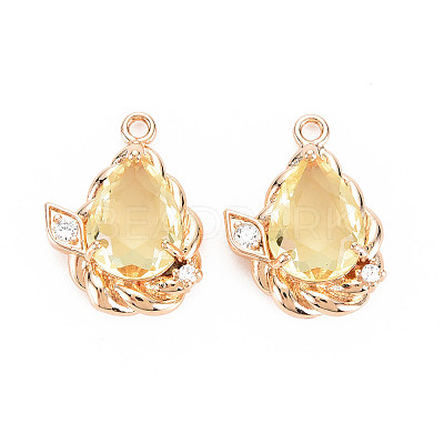 Glass Pendants X-GLAA-S054-30-1