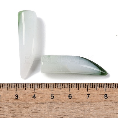 Transparent Spray Painted Glass Pendants GLAA-S202-03D-1