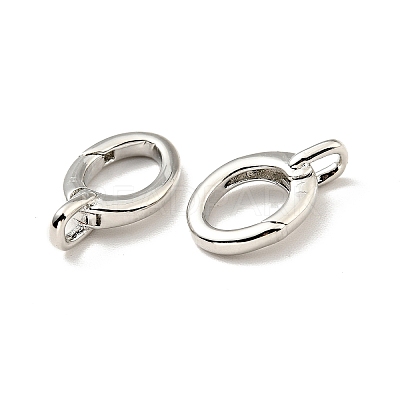 Brass Spring Gate Rings X-KK-G416-59P-1