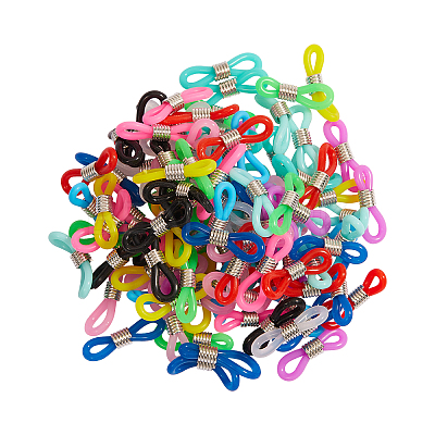 120Pcs 12 Colors Eyeglass Holders KY-CJ0001-32-1