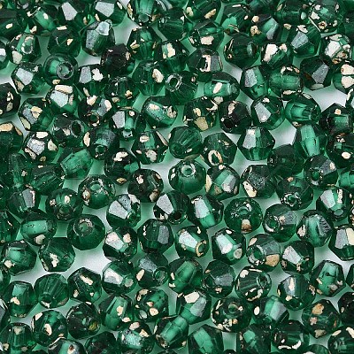 Picasso Baking Paint Glass Seed Beads SEED-N007-37F-1