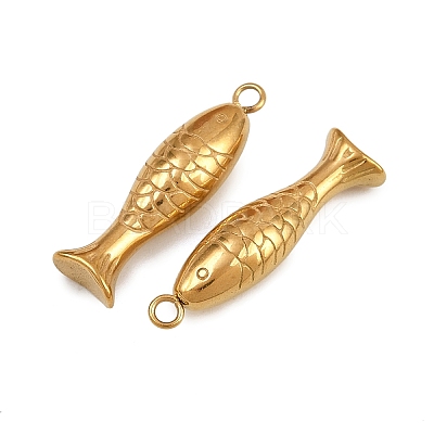 304 Stainless Steel Pendants STAS-Z152-04G-02-1