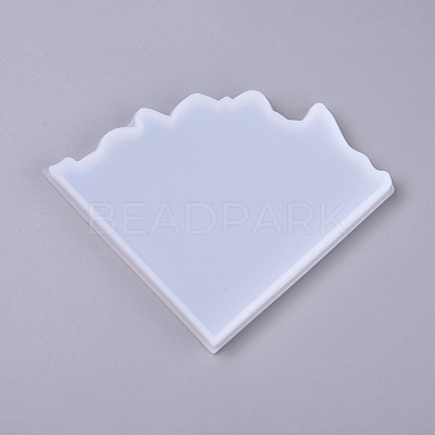 Irregular Cup Mat Mosaic  Silicone Molds DIY-K017-10-1