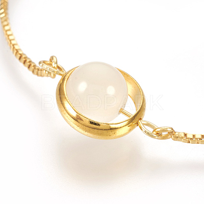 Natural Mixed Stone Bracelets Sets BJEW-JB03913-1